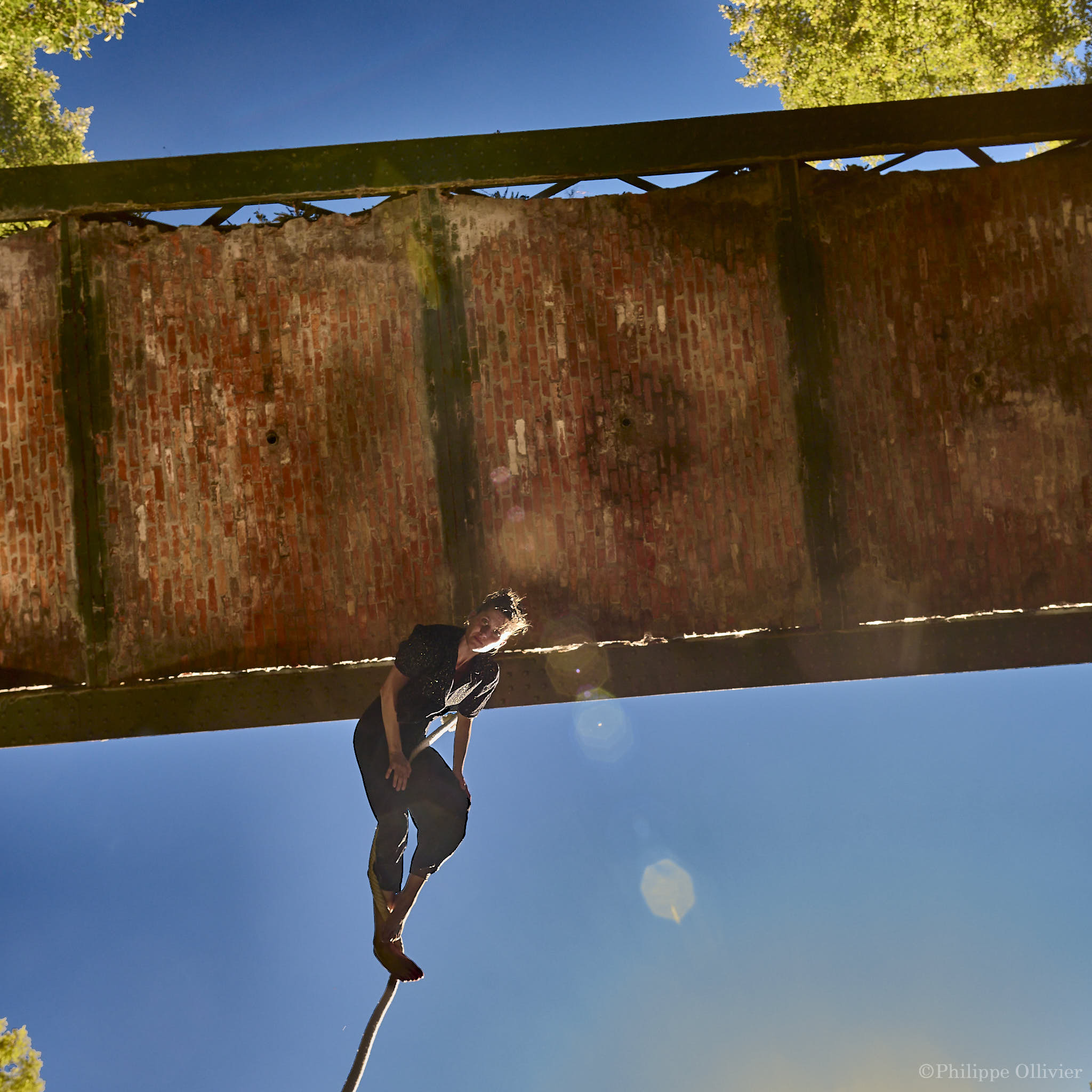 Sous le Pont Hélène Bou/ Pont sur le Célé ©Philippe Ollivier